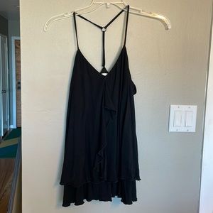 Carve designs black straps tank top